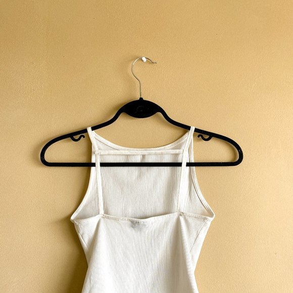 Topshop Ribbed Bodysuit with Back Detail - Picture 3 of 4